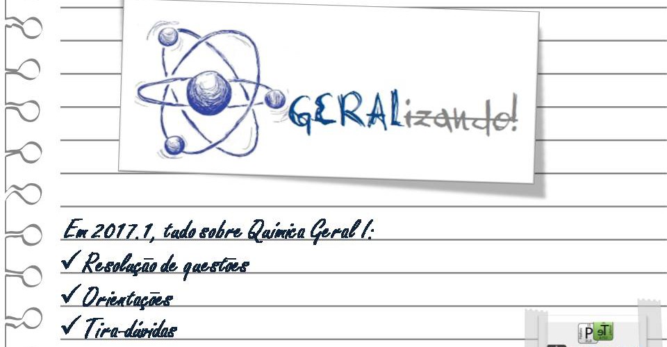 Cronograma Geralizando 2017.1