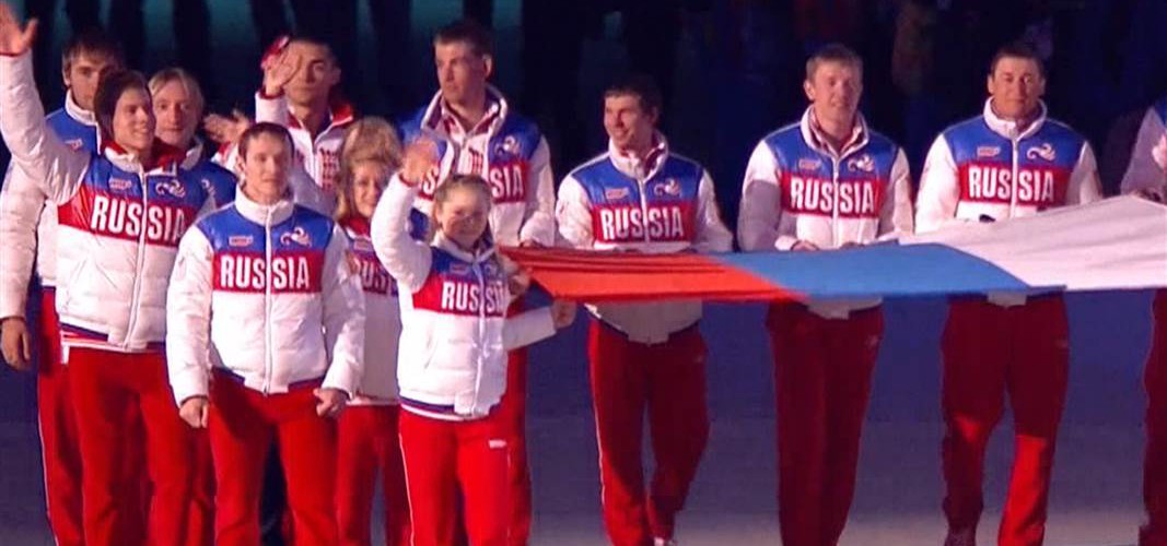 Figura 1. Federação Russa suspeita de doping.