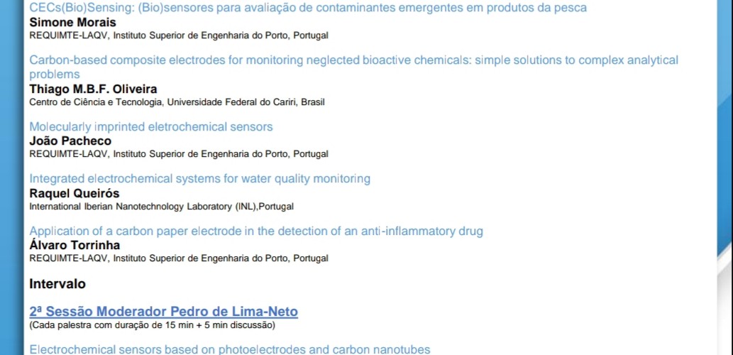 Programação do Evento